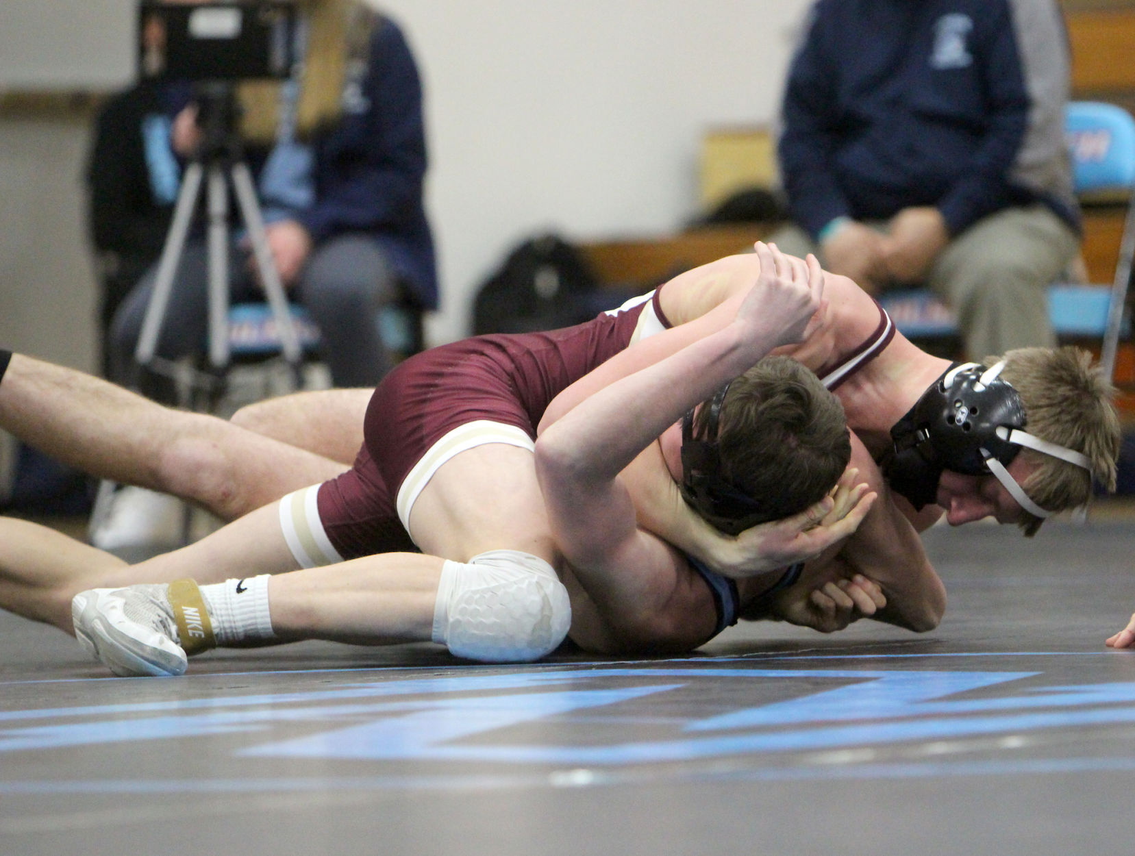 Division 1 prep wrestling sectionals at Eau Claire North 1-30-21